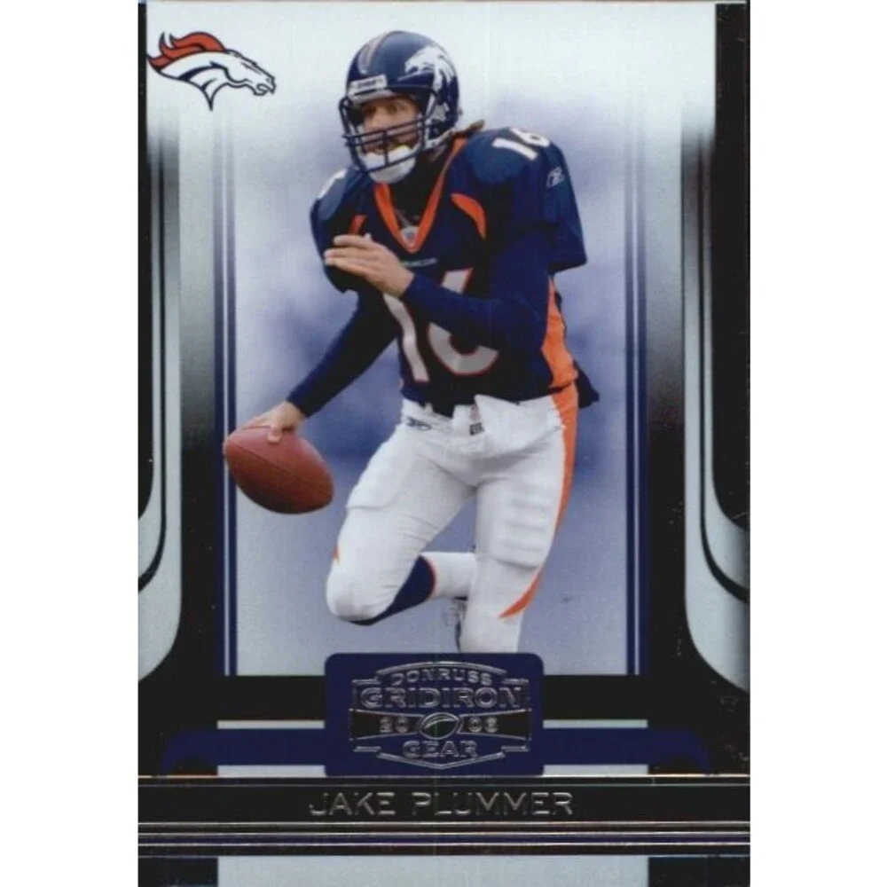 Jake Plummer Denver Broncos NFL Donruss Gridiron Gear Football Card 32 2006